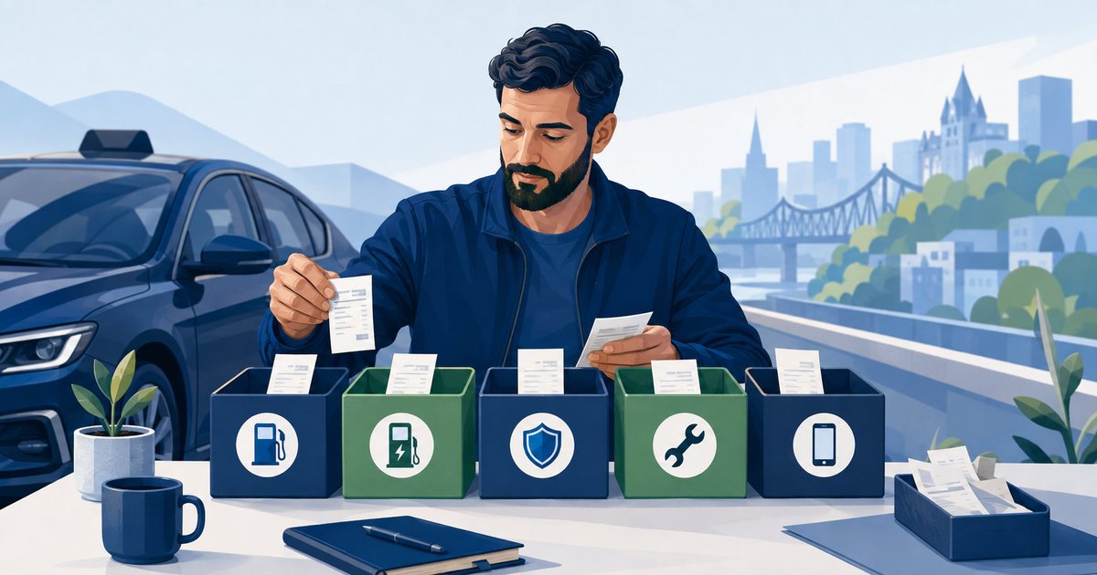 Illustration du guide : Quelles dépenses un chauffeur Uber peut-il déduire au Québec?