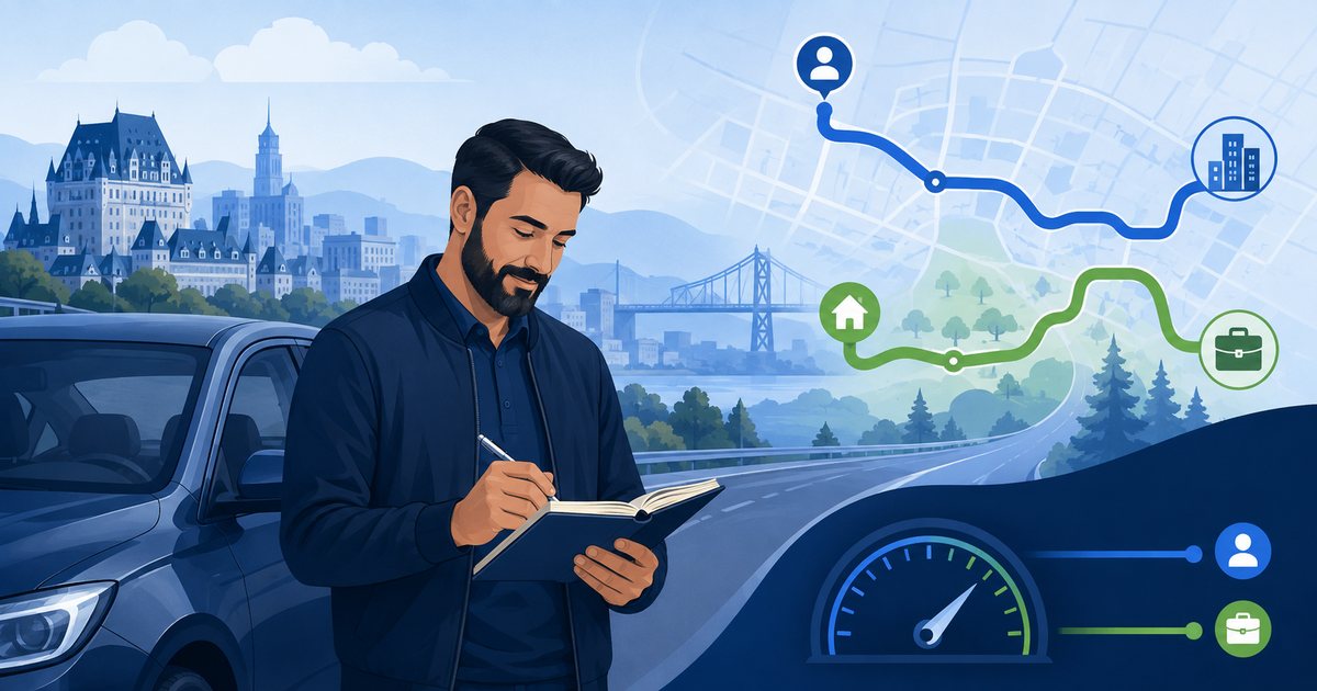 Illustration du guide : Quels kilomètres sont professionnels pour un chauffeur Uber?